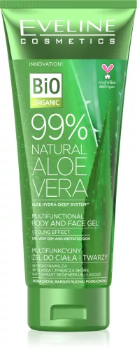 Eveline multifunkcionális test- és arcgél 99% természetes aloe verával 250 ml