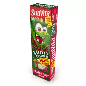 Sunvita fruit sticks sárkánygyümölcs 5 db 100 g