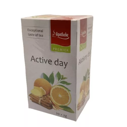 Apotheke - Aktív Nap - Fűszeres Mate Tea, 20 filter - Premier Selection