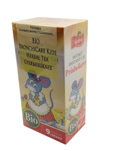 Apotheke -  Bio BronchiCare Herbal Tea Gyermekeknek, 20 filter