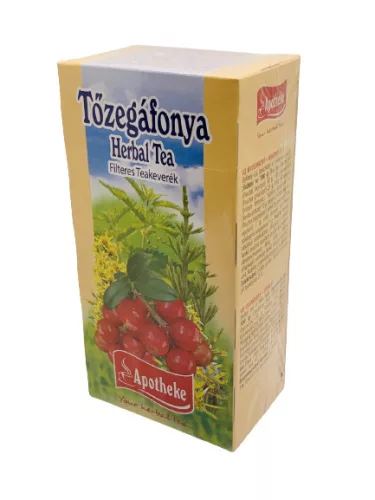 Apotheke - Tőzegáfonya Tea, 20 filter