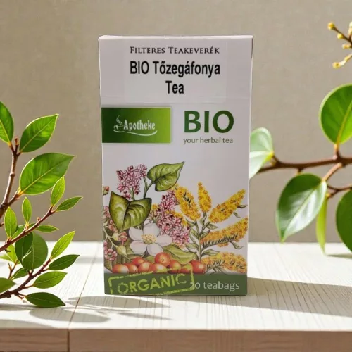 Apotheke - Bio Tőzegáfonya Tea, 20 filter
