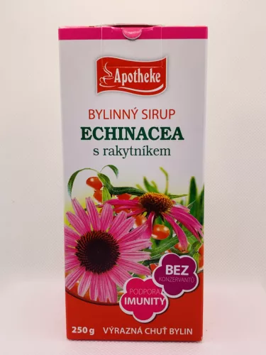 Apotheke echinacea szirup homoktövissel 250g
