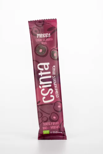 Csinta bio gyümölcstekercs meggy 12 g