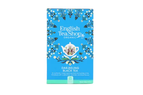English Tea Shop 20 bio darjeeling fekete tea 40 g