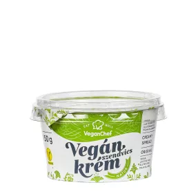 Veganchef kenhető növényi krém natúr 150 g