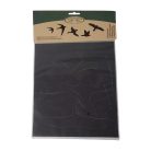 Esschert Design Madárriasztó, madár sziluett ablakmatrica a madarak épségéért