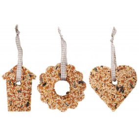   Esschert Design Formába tömörített madáreleség - vegyes formák