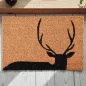   Esschert Design Szarvasos kókuszrost lábtörlő, 60 x 40 cm