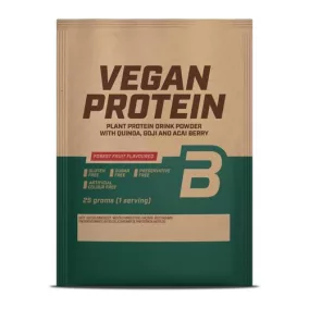   Biotech vegan protein erdei gyümölcs ízű fehérje italpor 25 g