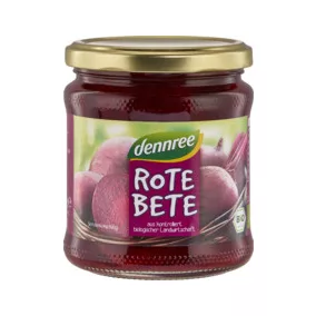 Dennree bio szeletelt cékla üveges 330 g