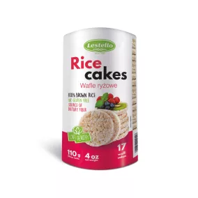Lestello puffasztott barna rizstallér 135 g