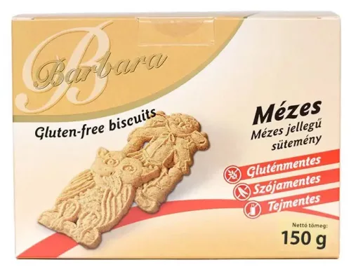Barbara gluténmentes mézes jellegű teasütemény 150 g