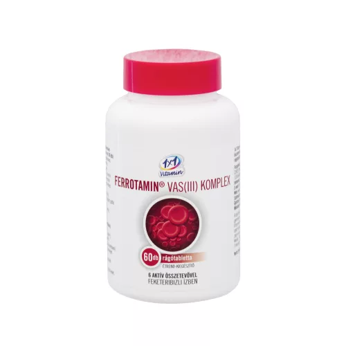 1x1 Ferrotamin rágótabletta 60 db
