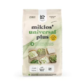   It's us miklos' universal mix plus prebiotikus cikória inulinnal lisztkeverék 1000 g