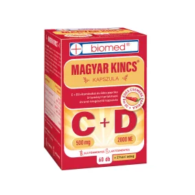 Biomed magyar kincs c+d kapszula 60 db