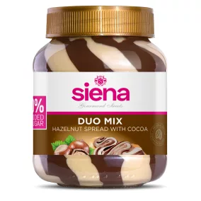   Siena duo mix kakaós mogyorós tejkrém édesítőszerrel 400 g