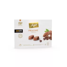   Szerencsi zero praliné mandula és kávékrémmel töltött maltitos tejcsokoládé 105 g