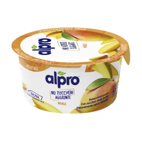   Alpro szójagurt mangós hozzáadott cukrot nem tartalmaz 135 g