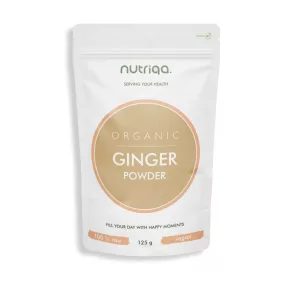 Nutriqa organic gyömbér por 125 g