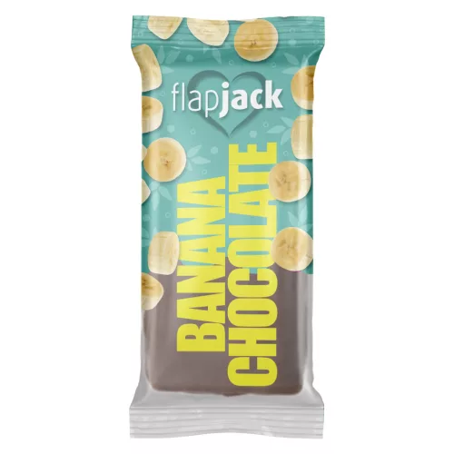 Flap Jack zabszelet banános, csokoládé ízű bevonattal 100 g