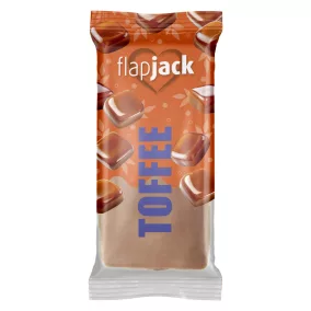   Flap Jack zabszelet toffee ízű, csokoládé ízű bevonattal 100 g