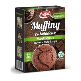   Celiko muffin lisztkeverék étcsokoládé darabokkal és pudinggal 310 g