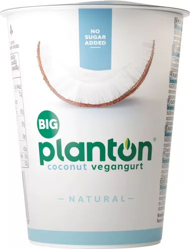 Planton kókuszos vegángurt natúr 400 g