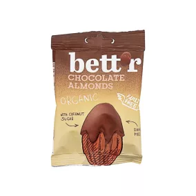 Bettr bio vegán gluténmentes csokival bevont mandula 40 g