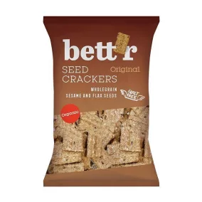   Bettr bio vegán teljes kiőrlésű magvas kréker sós 150 g