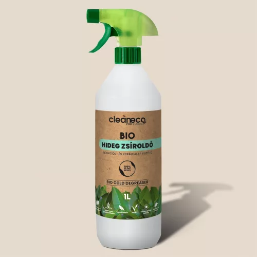 Cleaneco Pro BIO Hideg zsíroldó indukciós és kerámialap tisztító 1l