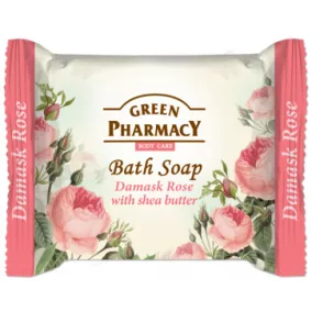   Green Pharmacy szappan damaszkuszi rózsa és sheavaj tartalommal 100 g