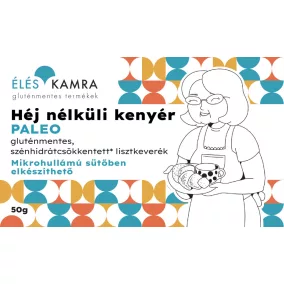   Éléskamra héj nélküli kenyér szénhidrátcsökkentett lisztkeverék 50 g