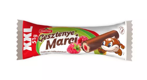 Maroni gesztenye marci málnás gesztenyerúd xxl 51 g