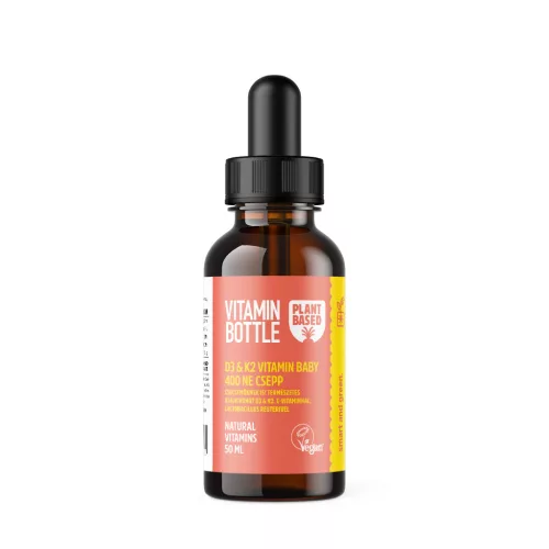 Vitamin Bottle d3+k2 vitamin baby 400ne csepp 50 ml