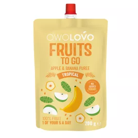 Owolovo gyümölcspüré alma-banán 200 g