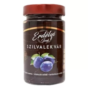 Erdélyi Ízek gluténmentes szilvalekvár 100% 360 g