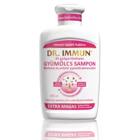   Dr.immun 25 gyógynövényes gyümölcs hajsampon biotinnal és erősítő gyümölcskivonattal 250 ml