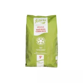 Felicia bio gluténmentes tészta kukorica-rizs penne 500 g