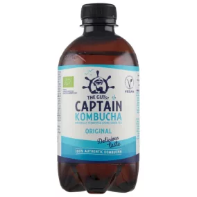 Captain bio kombucha élőflórás ital original 400 ml