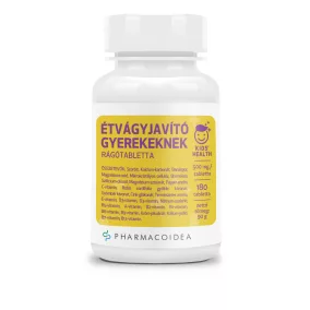 Pharmacoidea étvágyjavító kapszula gyerekeknek 180 db