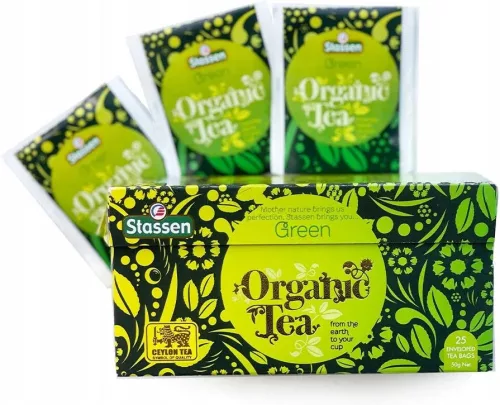 Stassen BIO zöld tea 25x2g 50 g