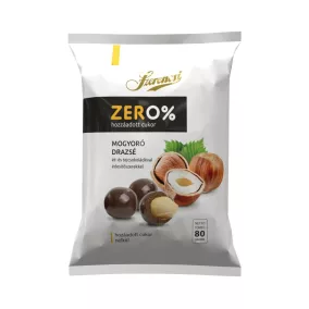   Szerencsi zero mogyoró drazsé ét- és tejcsokoládéval 80 g