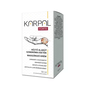   Karpal forte kéztő alagút szindróma masszírozó krém 50 ml