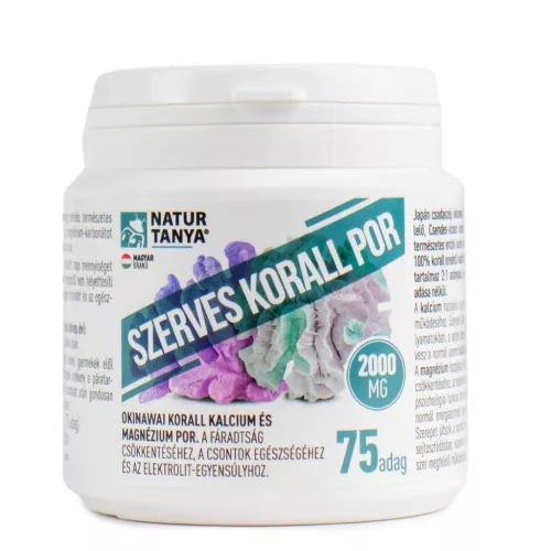 Natur Tanya szerves korall por 150 g