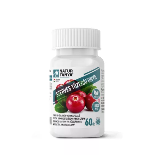 Natur Tanya szerves tőzegáfonya forte tabletta 60 db