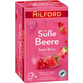 Milford földieper-ribizli ízű gyümölcstea 20x2g 40 g