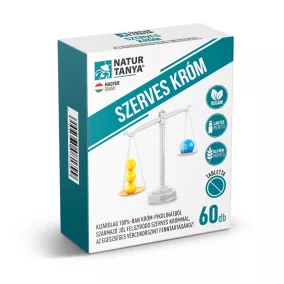 Natur Tanya szerves króm tabletta 60 db