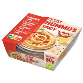 Ribella hummus kenhető csicseriborsó krém pikáns 80 g