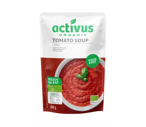 Activus bio vegán paradicsomkrémleves 400 g